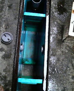 清掃完了:沈殿槽の2槽目