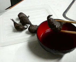 田舎そば粉で揚げそば
