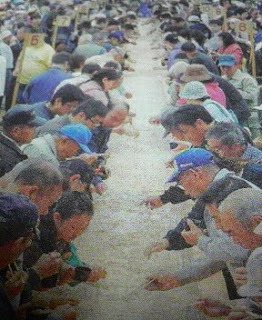 長板そばは、村山市の秋のそばまつりです。2009.10.19山形新聞より。
