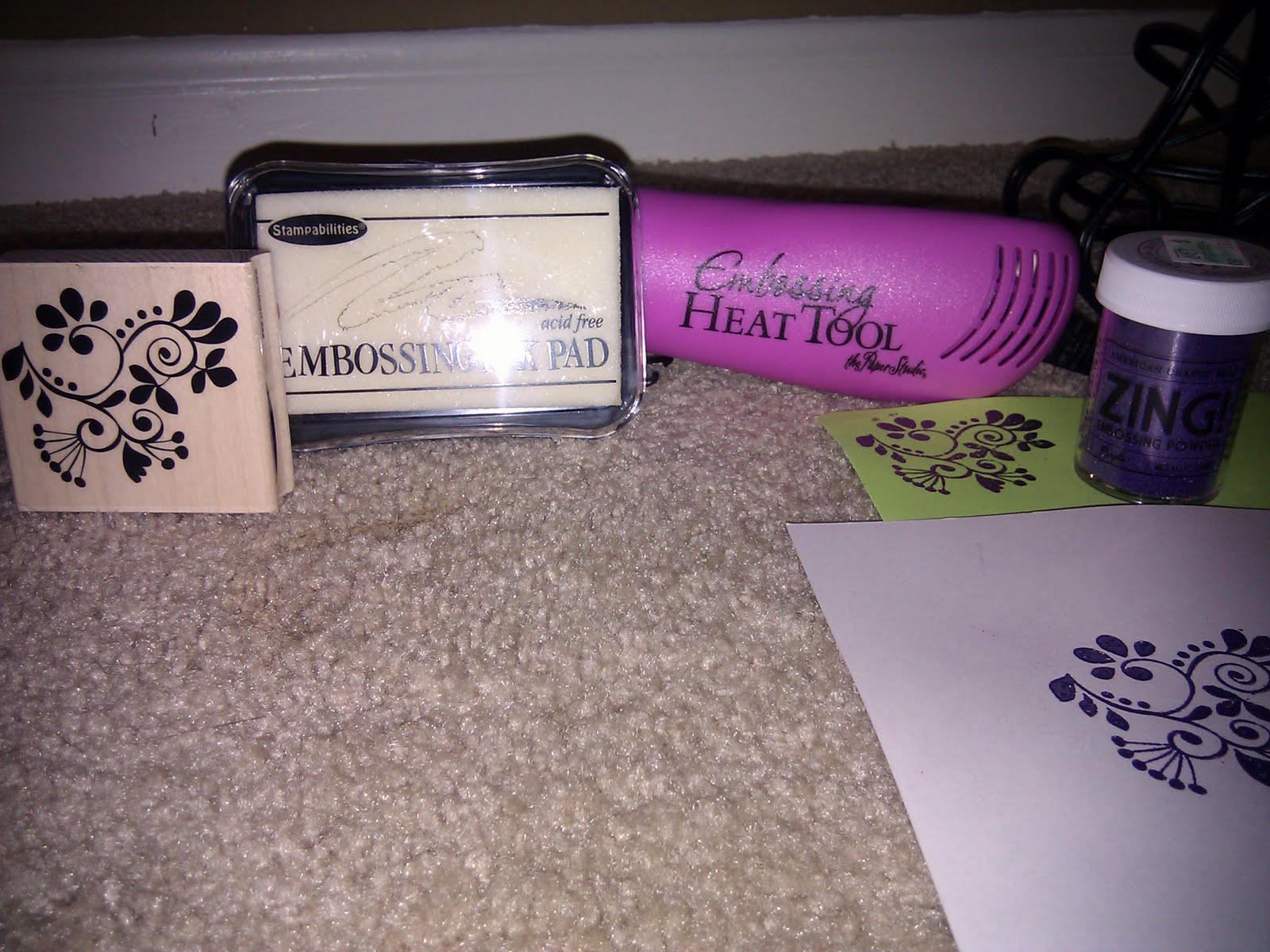 Domesticated Diva Embossing 101