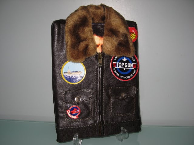 top gun leather jacket DVD Packaging