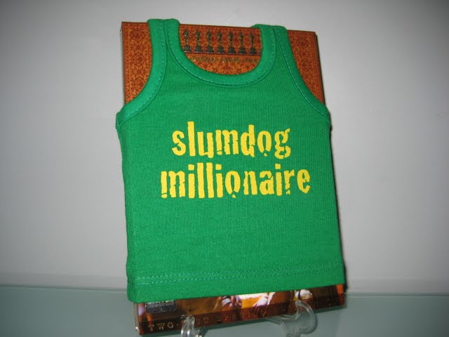 DVD Packaging slumdog millionaire t-shirt case