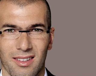 Zinedine Zidane pub Grand Optical