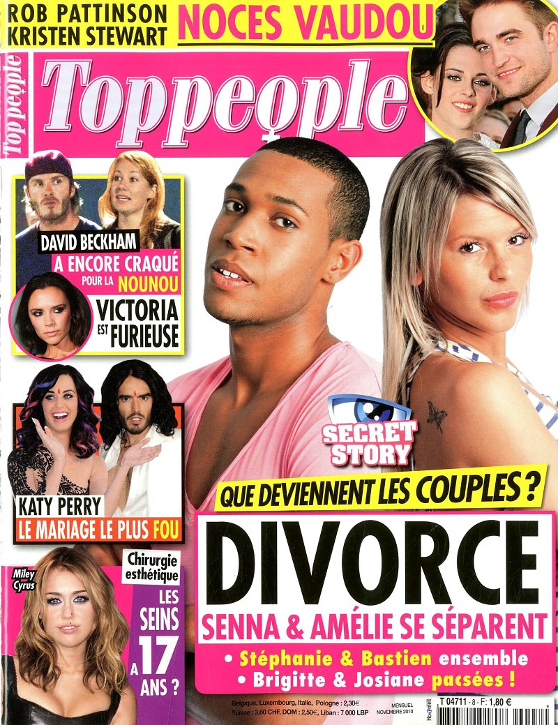 Amélie Senna Secret Story 4 séparation divorce c'est fini