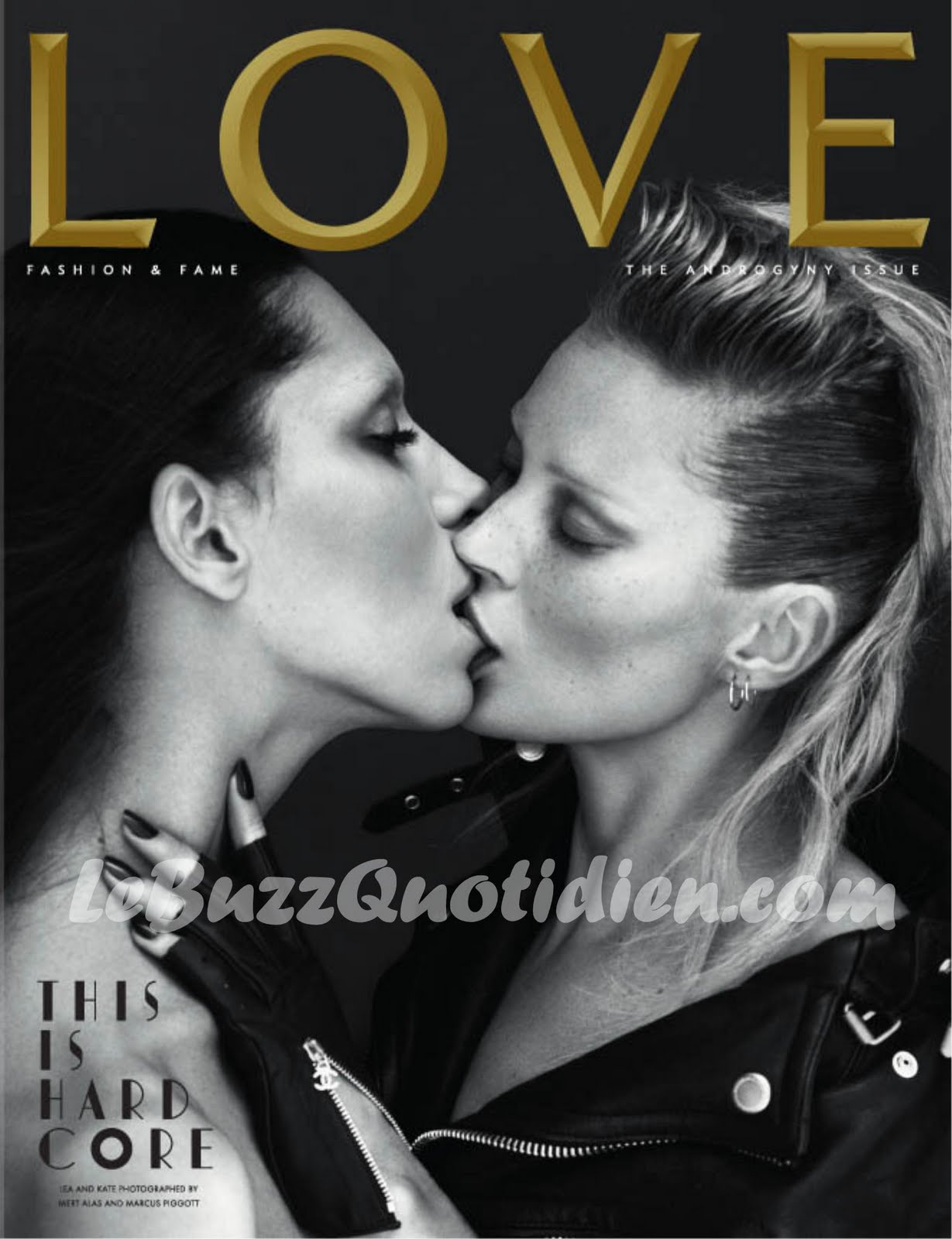 LOVE magazine Kate Moss Lea T