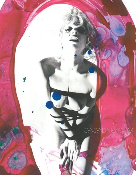 Lady Gaga nue