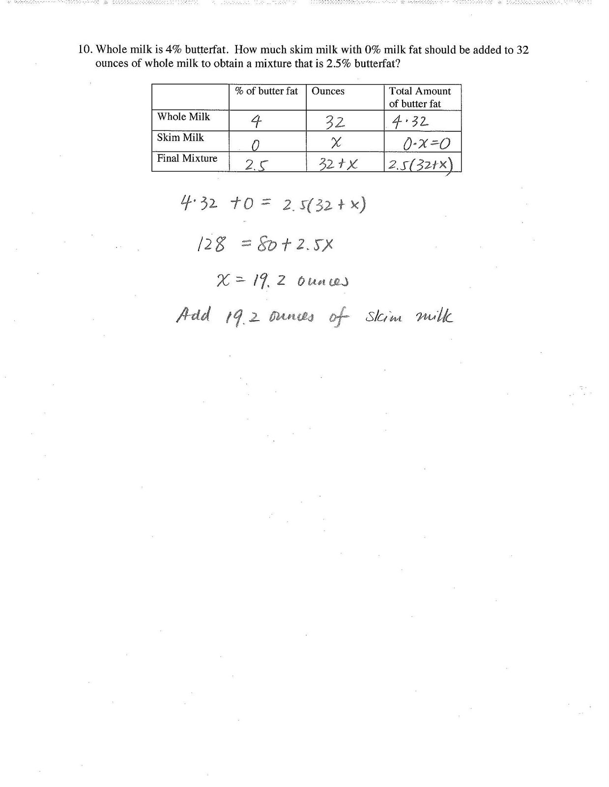 Jiazhen's Algebra I: Unit 2 Test Review Sheet with Answer Key!