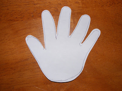 Handprint Turkey - Reverse Applique