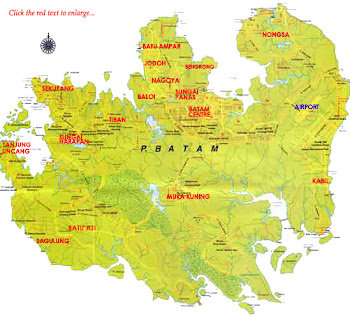 peta kota Batam