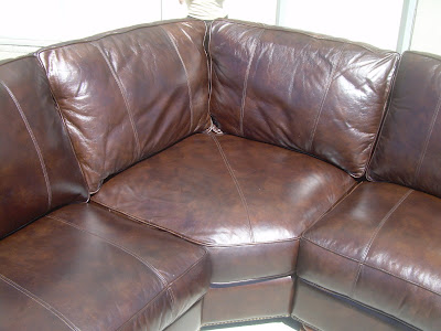 Thomasville Leather Sectional Sofa, Thomasville Leather Sofa