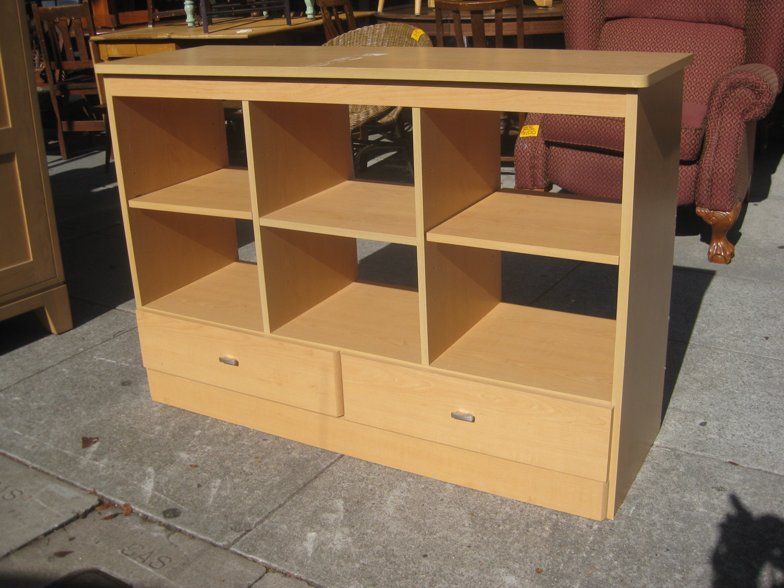 UHURU FURNITURE & COLLECTIBLES SOLD cubby holes + drawers 30