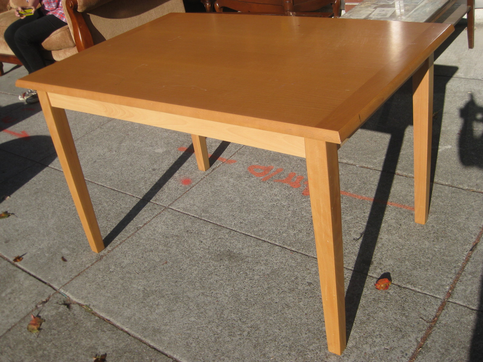 UHURU FURNITURE & COLLECTIBLES SOLD Ash Kitchen Table 60