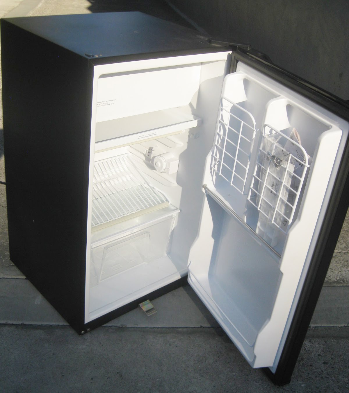 UHURU FURNITURE & COLLECTIBLES: SOLD - Haier Mini-Fridge (with lock and key)  - $65