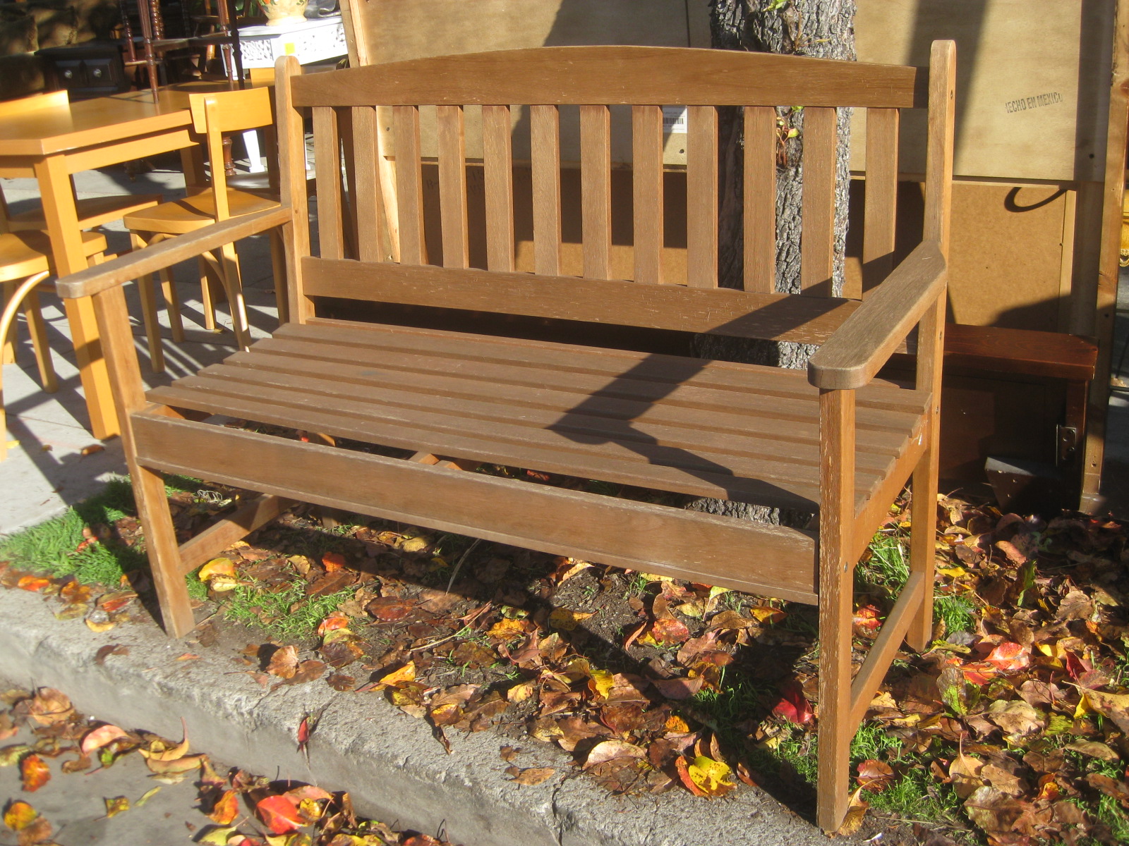 UHURU FURNITURE & COLLECTIBLES SOLD Park Bench 80