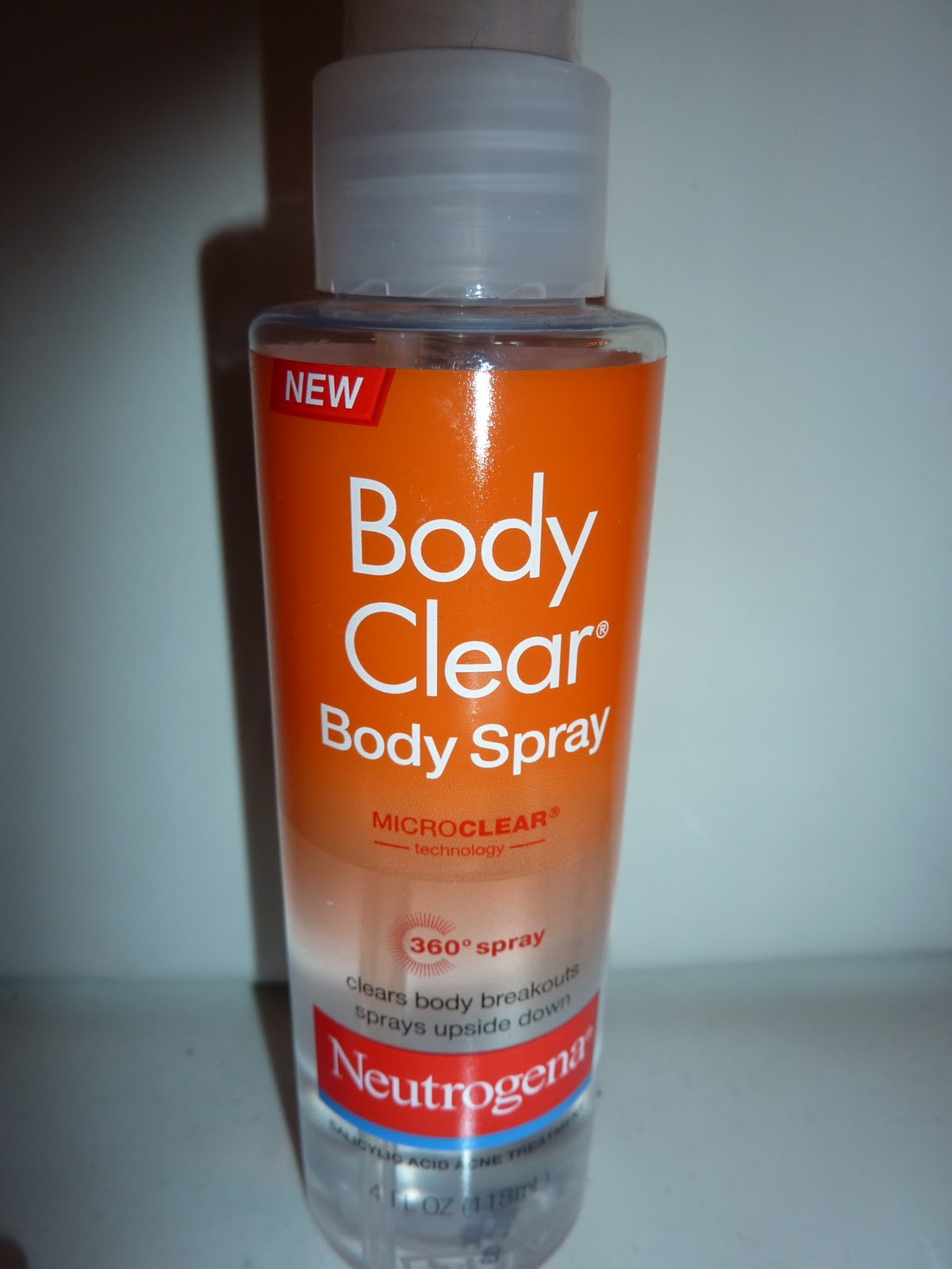 Beauty BFFs Neutrgoena Body Clear Body Spray Review