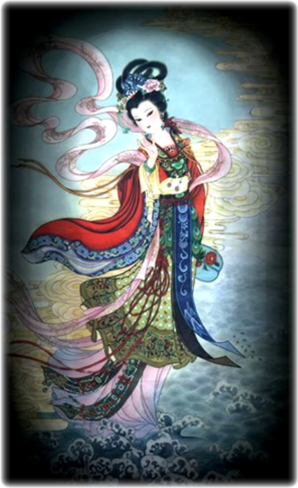 китайская богиня нюйва арт. Chinese goddess. Chinese goddess. нюйва и фуси. Chinese goddess.