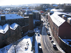 Looking down from Byker Bridge