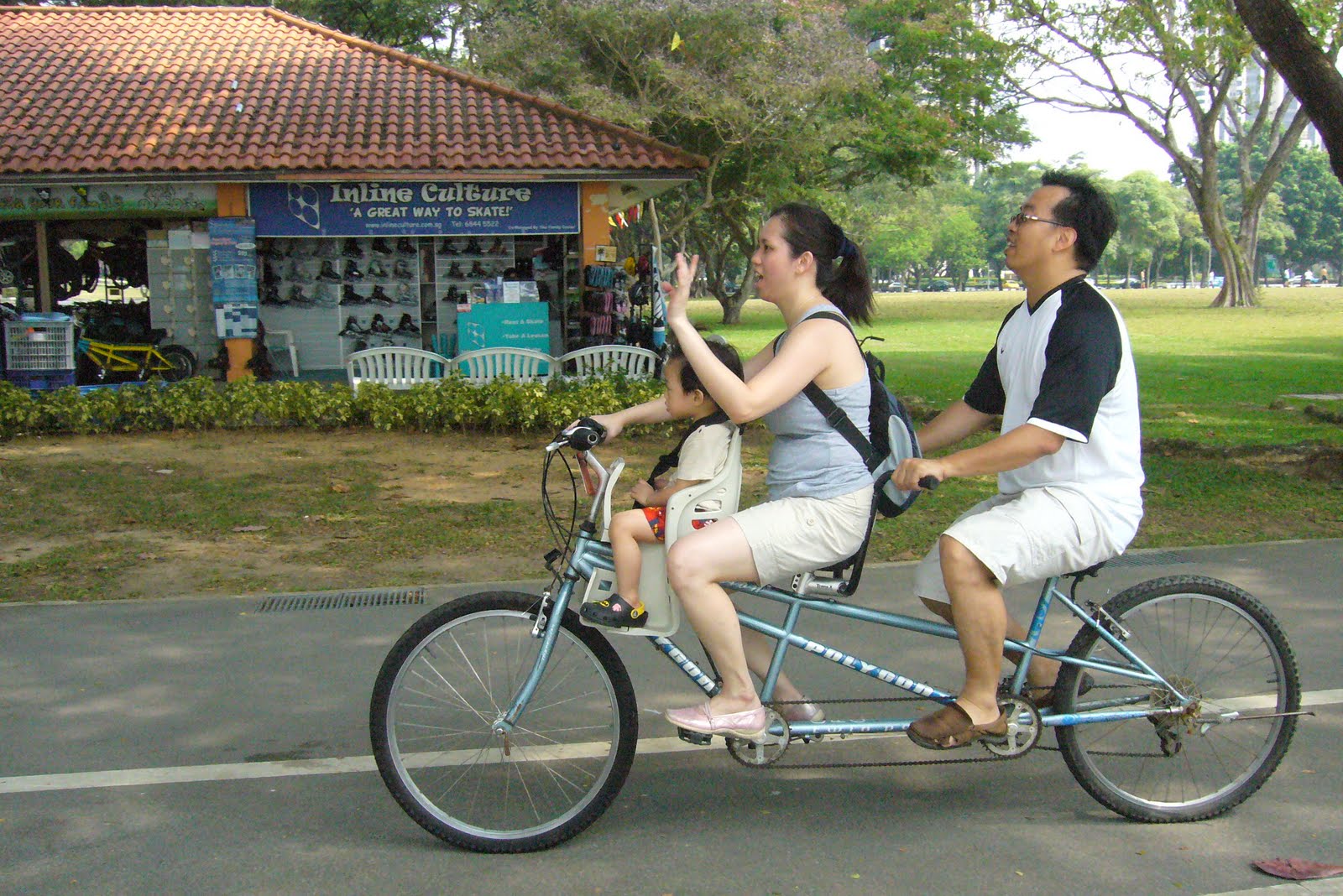 GR3AT MOMENTS IN TIME Cycling East Coast Park