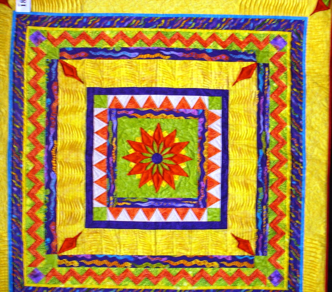 The Scrappy Appleyard Back from our San Diego Quilt Show