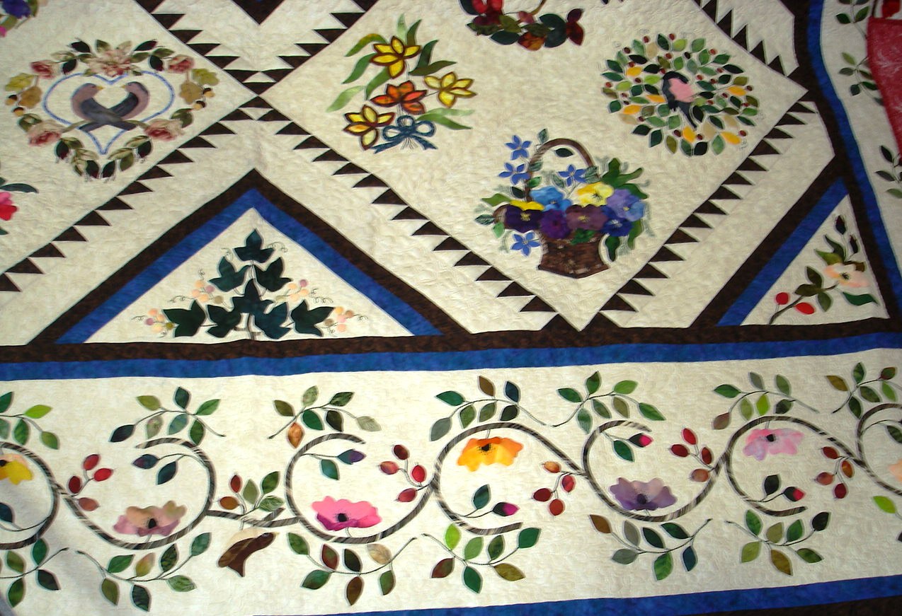 The Scrappy Appleyard Getting ready for PIQF Show in Santa Clara