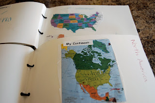 Making a "Me on the Map" book!