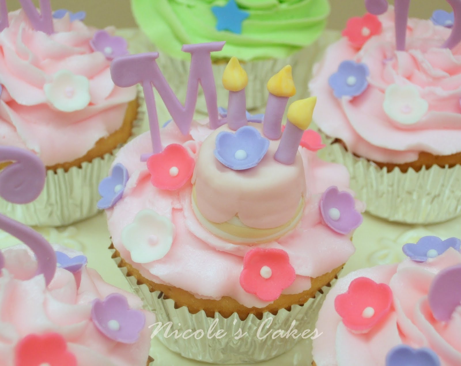 Confections, Cakes & Creations! Personalized Birthday Cupcakes