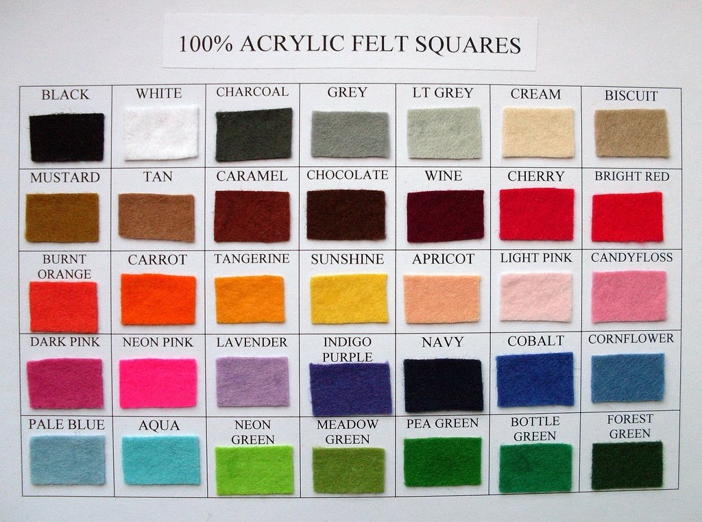 Bugs and Fishes by Lupin New Felt Colours!