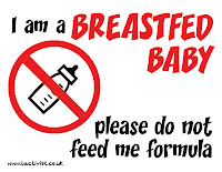 Image: Free Breastfed Baby card