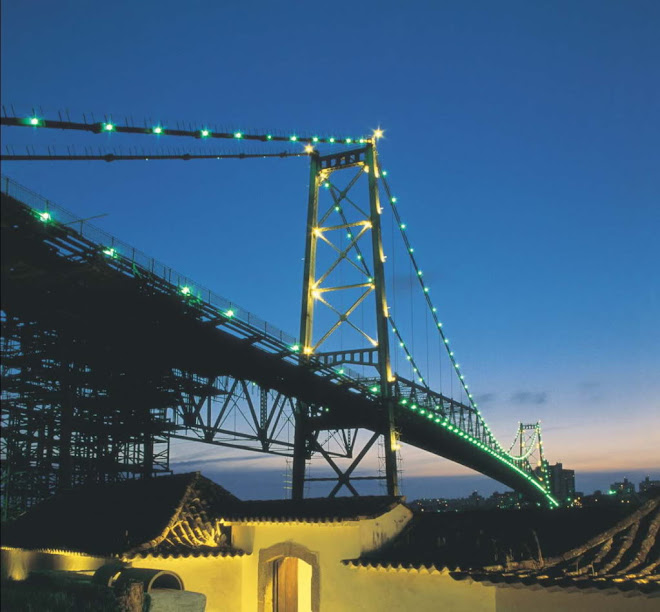 EL HERCILIO LUZ-! PUENTE COLGANTE FLORIANOPOLIS