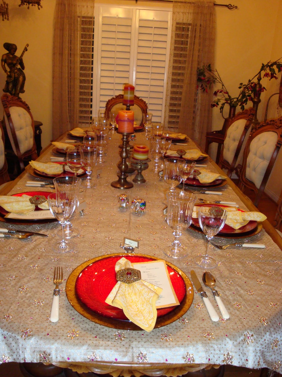 Entertaining From an Ethnic Indian Kitchen: American Cancer Society Dinner