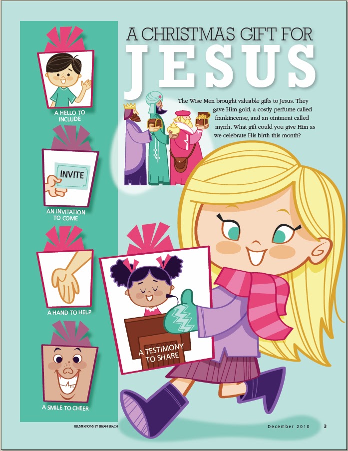 LDS A Gift for Jesus What Will You Give?