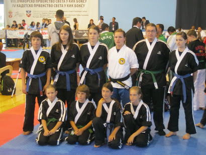 Slovenska kadetska in mladinska reprezentanca,Svetovno prvenstvo v kickboxingu WAKO Beograd 2010