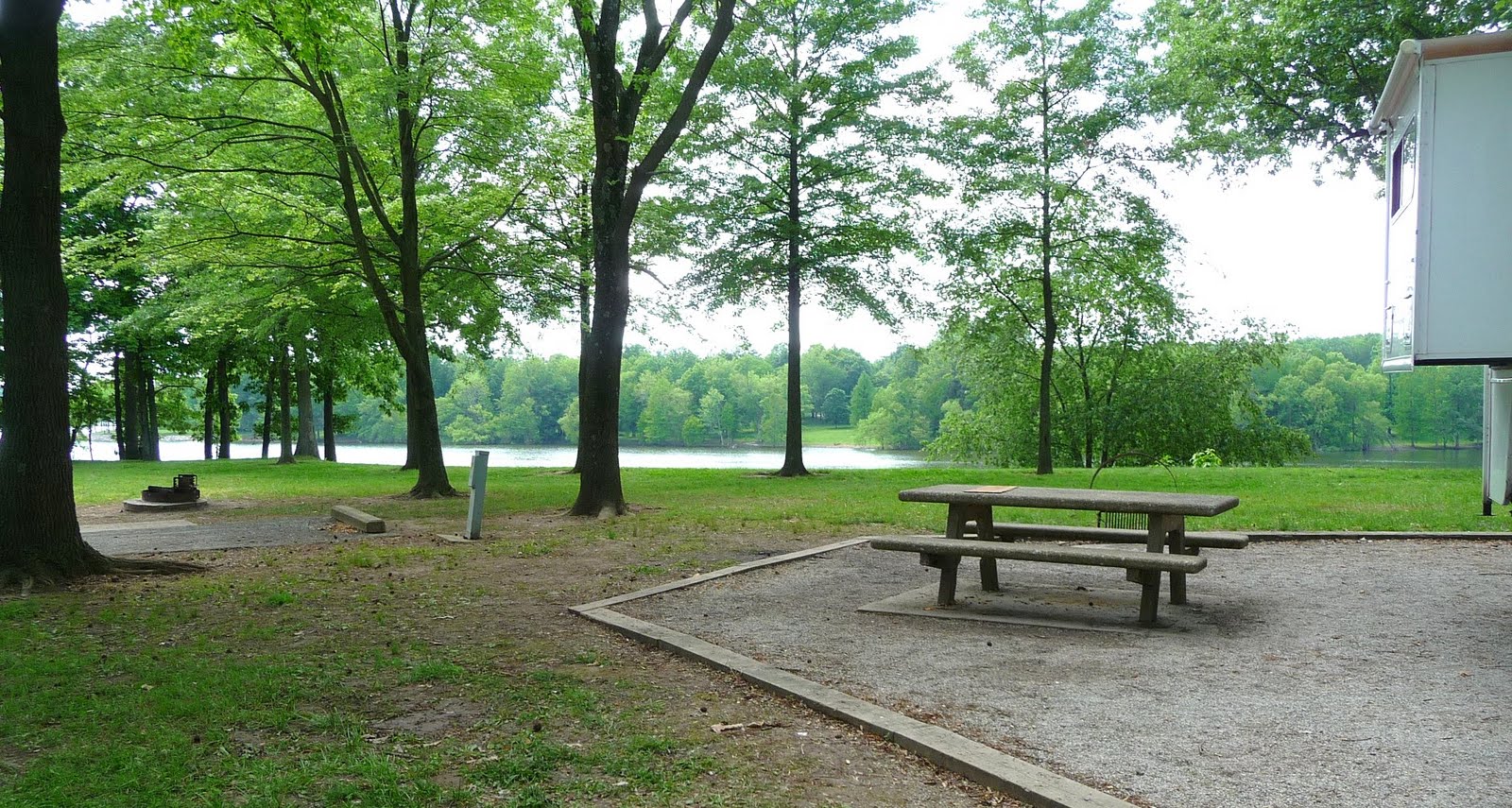 Beyond Jelm Mountain Sandusky Corps of Engineers Park on Lake Rend