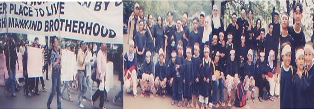 Demo Damai Hari HAM-Hak Azasi Manusia - Sedunia ,Jakarta 2005