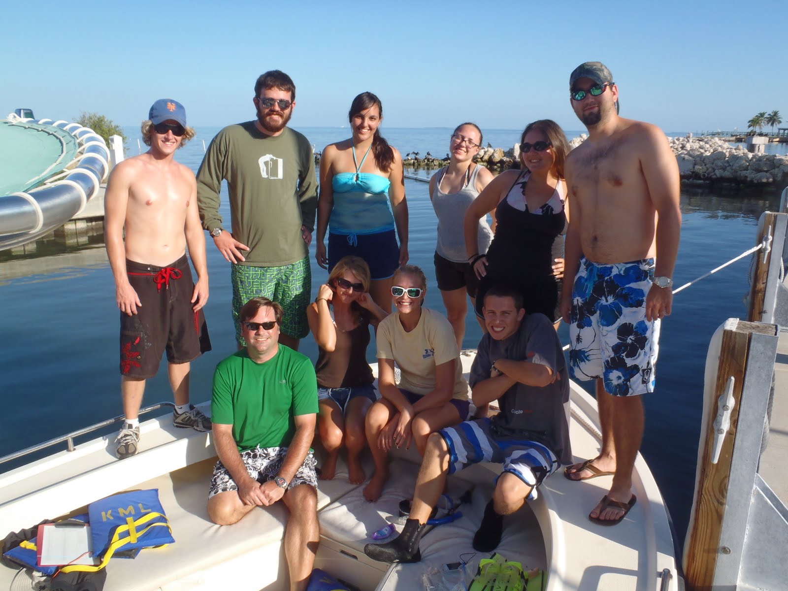 Keys Marine Laboratory Blog FGCU students experience KML's Living Lab
