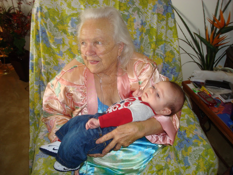 Mom (Great Grandma) & Baron