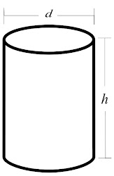 cylinder volume svg foreshortening formulas 3d shapes diameter cylinders foreshortened geometric commons afraid figures different pixels wikimedia height formula base