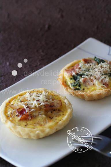 dailydelicious: Quiche a la carte: Do it the way you want!