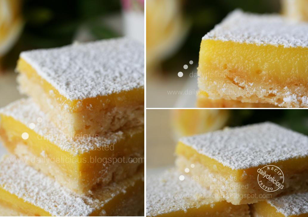 Lemon Cake Squares Lemon Cake Squares