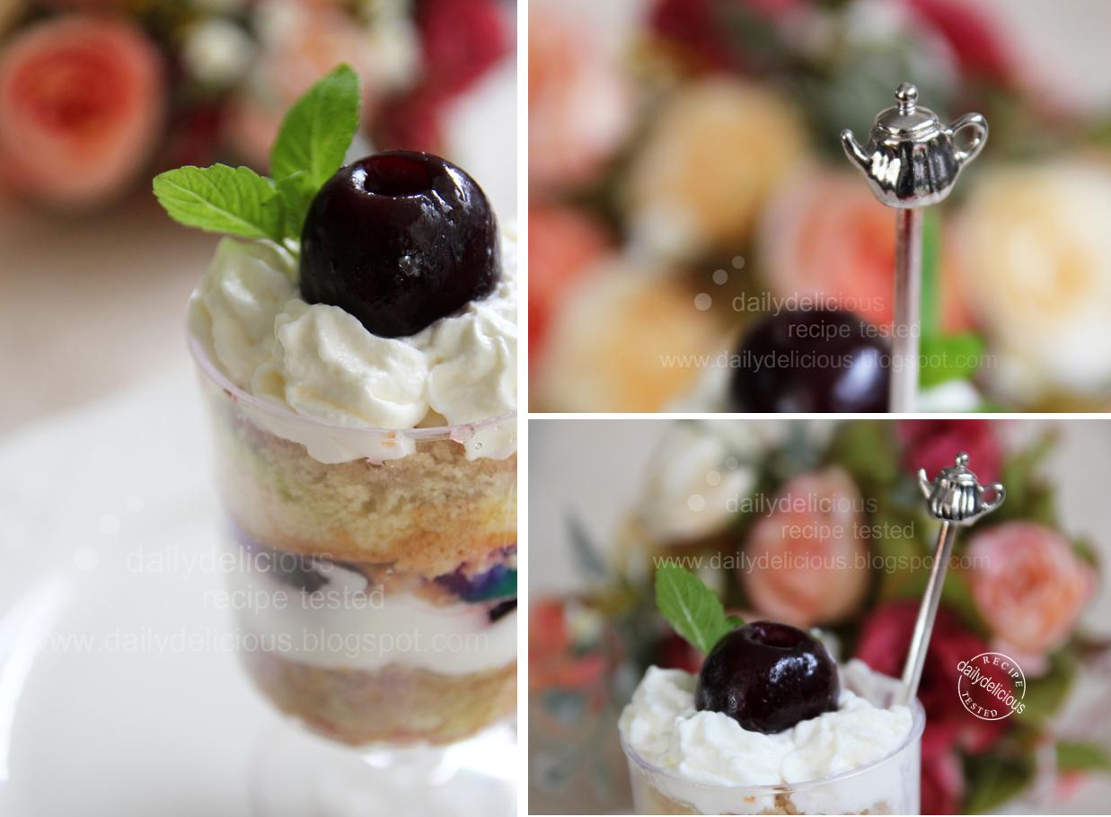 dailydelicious Cherry Trifle Cherry Cherry, you're my sweet cherry!