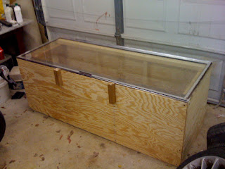 completed cold frame