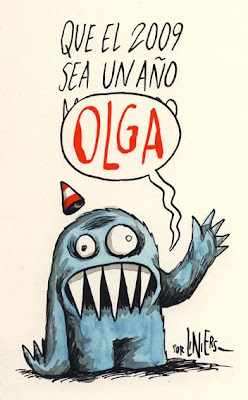 Tarjeta Liniers - por un 2009 muy OLGA!