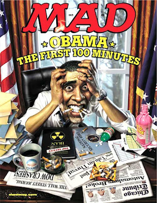 MAD: Barak Obama cover