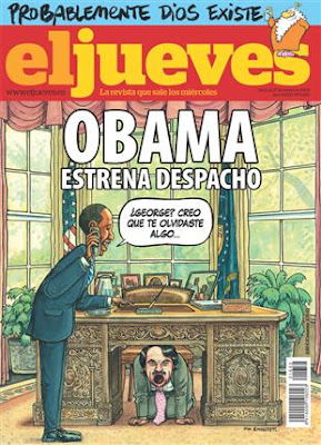 El Jueves, número 1625: Barack Obama llega a la Casa Blanca