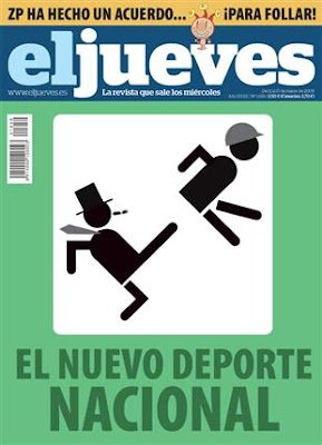 Revista El Jueves, portada del número 1659