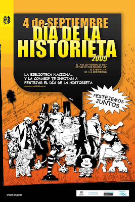 Afiche del Día de la historieta argentina - 2009