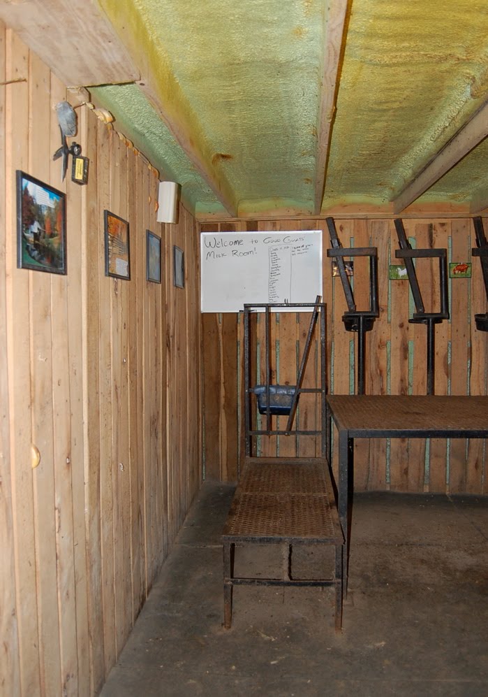 Good Goats: Tour the Milk Room