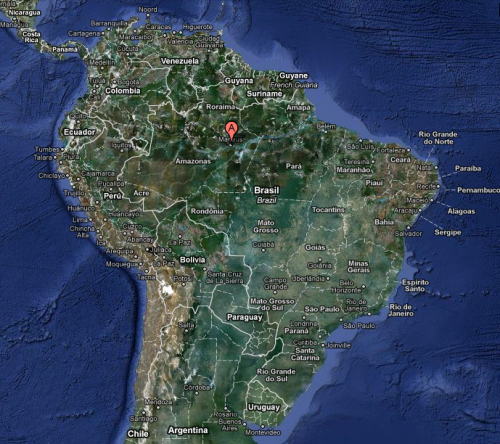 Manaus Brazil Map