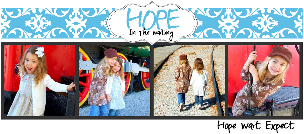 Hope for those going through infertility & infant loss, faith HopeInTheWaiting