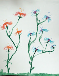 butterflies paintings flowers simple painting things